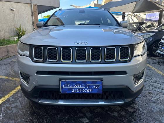 JEEP COMPASS 2.0 16V FLEX LIMITED AUTOMÁTICO JEEP COMPASS 2.0 16V FLEX LIMITED AUTOMÁTICO